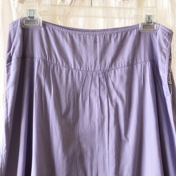 J Crew Lavender Maxi Skirt Size 6 - Picture 3 of 8